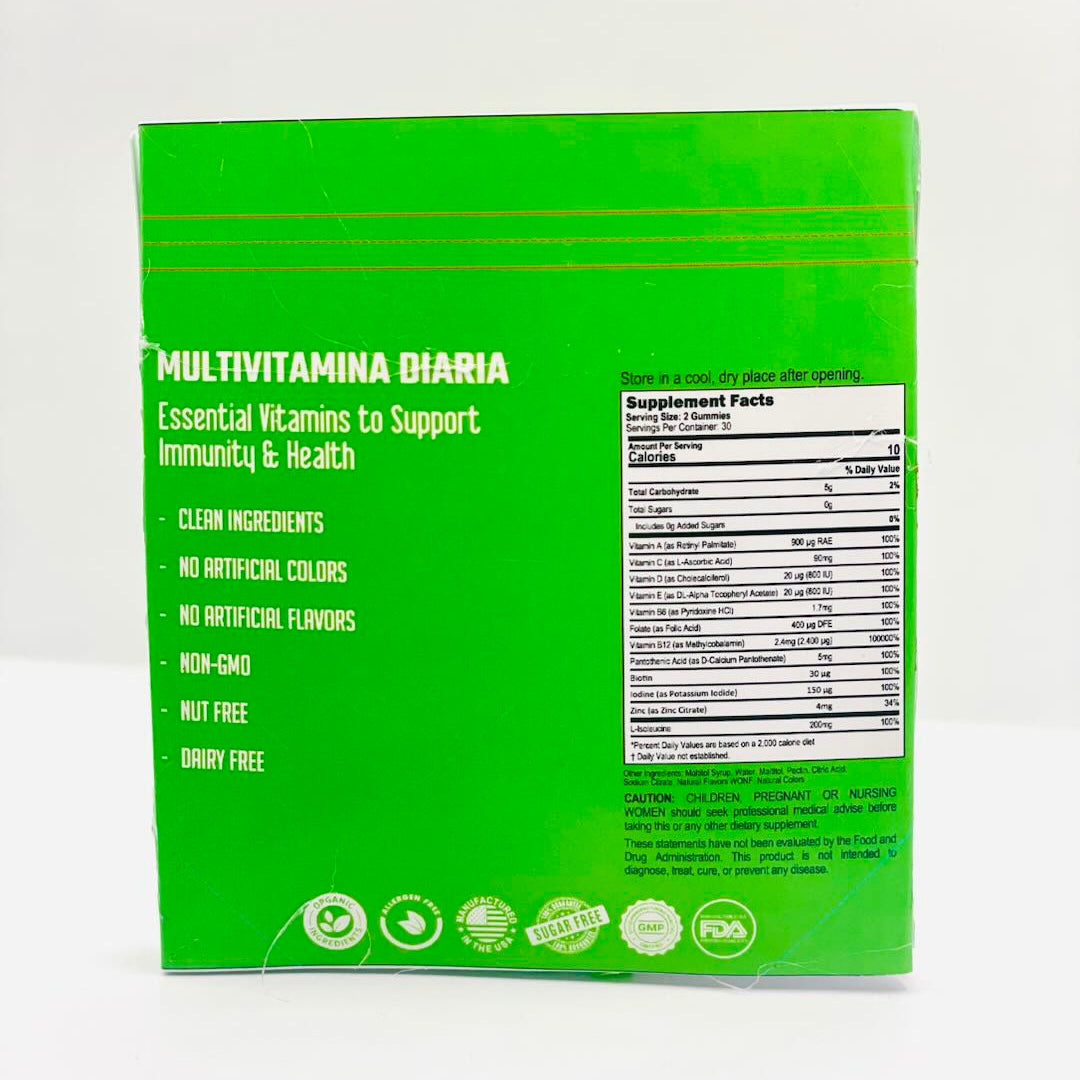 Daily Multivitamin Greens - Pina Limon